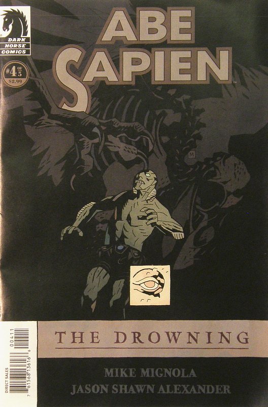 Cover of Abe Sapien: The Drowning #4. One of 250,000 Vintage American Comics on sale from Krypton!
