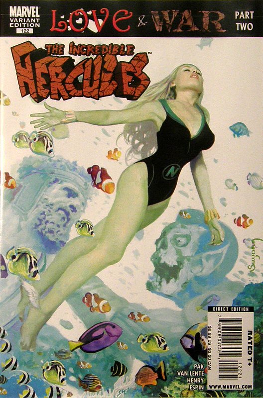 Love & War Part 2<br> Cover of Incredible Hercules #122. One of 250,000 Vintage American Comics on sale from Krypton!