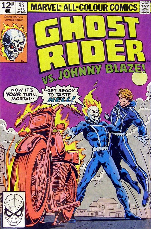 Cover of Ghost Rider (Vol 1) #43. One of 250,000 Vintage American Comics on sale from Krypton!
