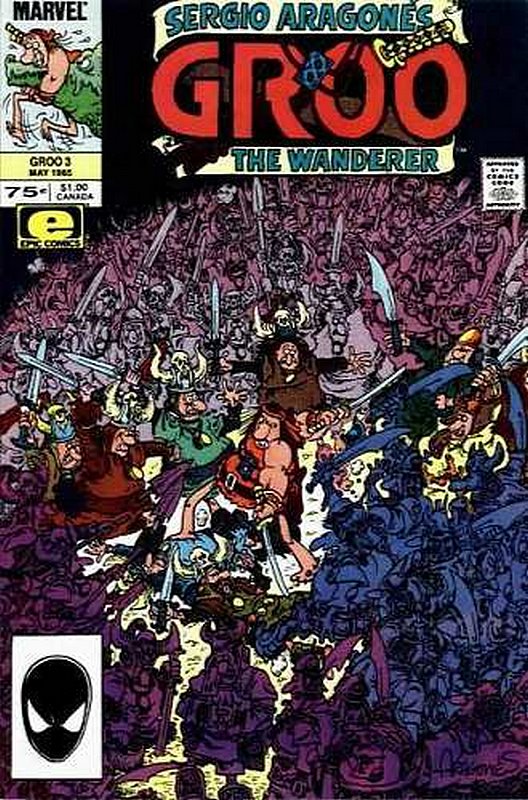 Cover of Groo the Wanderer (Vol 1) #3. One of 250,000 Vintage American Comics on sale from Krypton!