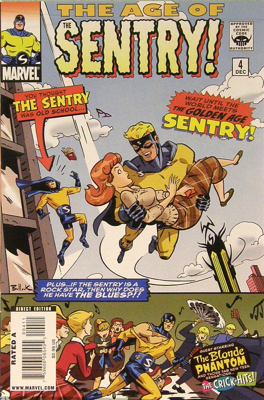 Cover of Age of Sentry (2008 Ltd) #4. One of 250,000 Vintage American Comics on sale from Krypton!