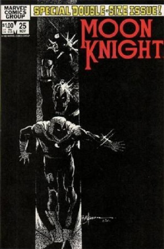 1st Black Spectre<br> Cover of Moon Knight (Vol 1) #25. One of 250,000 Vintage American Comics on sale from Krypton!