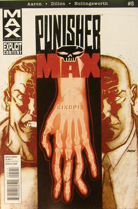 1st New Bullseye - Sheldon Pendergrass<br> Cover of Punisher Max (Vol 2) #5. One of 250,000 Vintage American Comics on sale from Krypton!