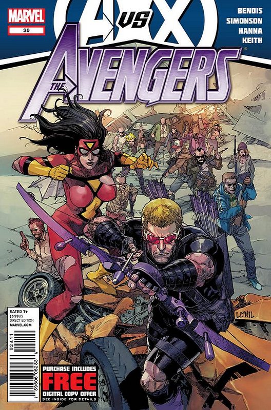 Cover of Avengers (Vol 4) #30. One of 250,000 Vintage American Comics on sale from Krypton!