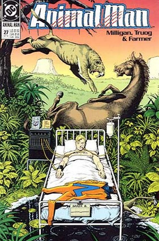 Cover of Animal Man (Vol 1) #27. One of 250,000 Vintage American Comics on sale from Krypton!