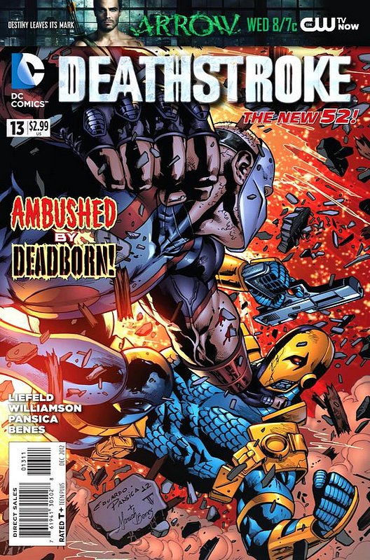 Cover of Deathstroke (Vol 2) #13. One of 250,000 Vintage American Comics on sale from Krypton!