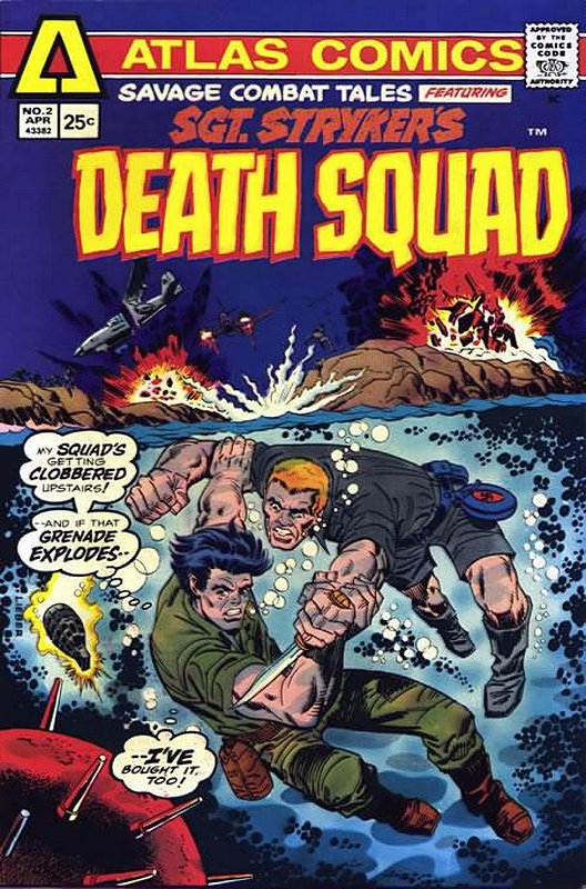 Cover of Savage Combat Tales #2. One of 250,000 Vintage American Comics on sale from Krypton!