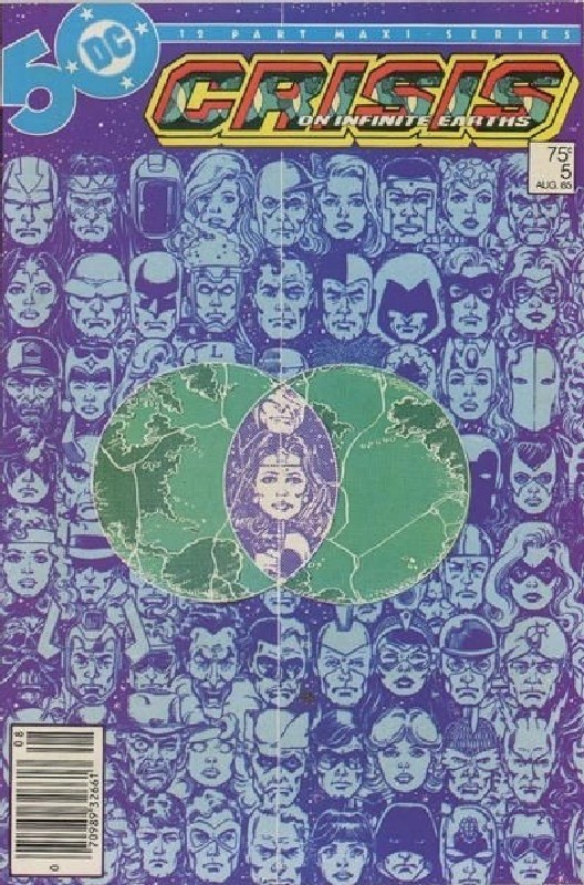 Cover of Crisis on Infinite Earths (1985 Ltd) #5. One of 250,000 Vintage American Comics on sale from Krypton!