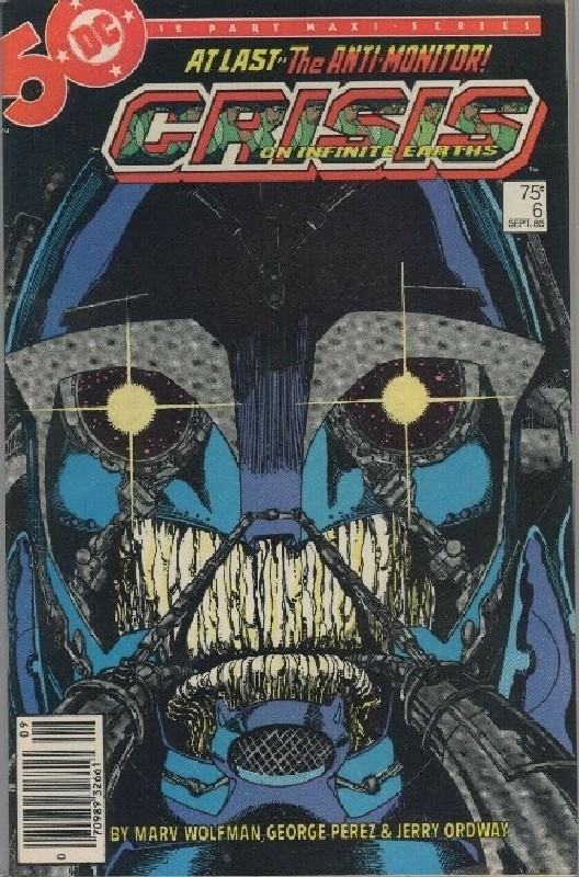 Cover of Crisis on Infinite Earths (1985 Ltd) #6. One of 250,000 Vintage American Comics on sale from Krypton!