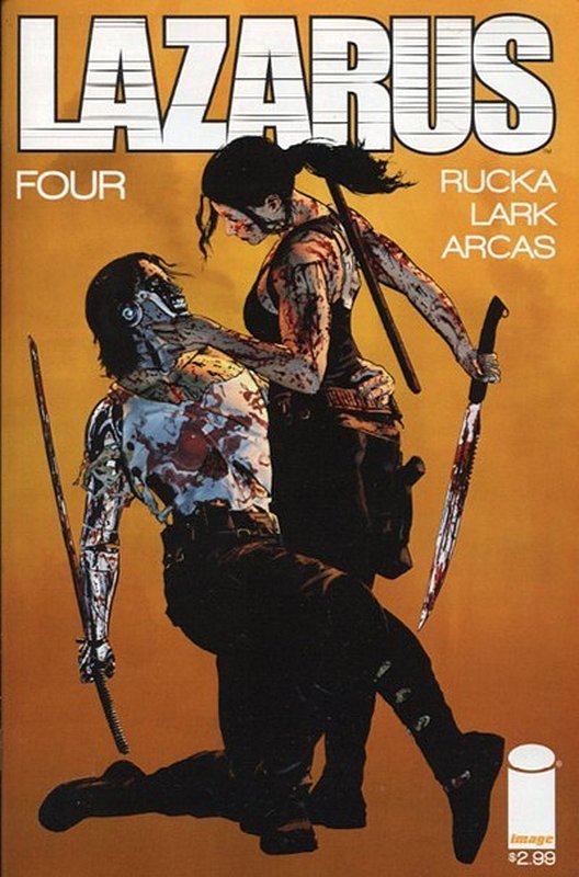 Cover of Lazarus (Vol 1) #4. One of 250,000 Vintage American Comics on sale from Krypton!