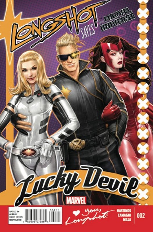 Cover of Longshot Saves The Marvel Universe (2013 Ltd) #2. One of 250,000 Vintage American Comics on sale from Krypton!