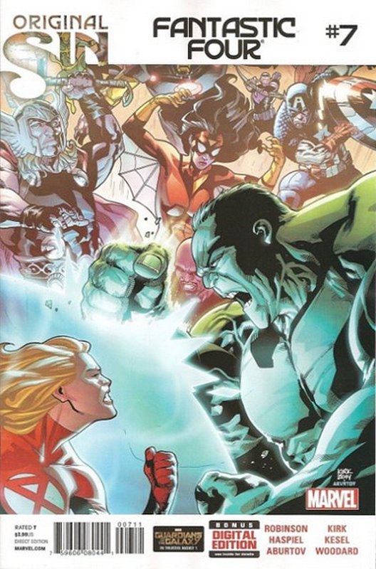 Cover of Fantastic Four (Vol 5) #7. One of 250,000 Vintage American Comics on sale from Krypton!