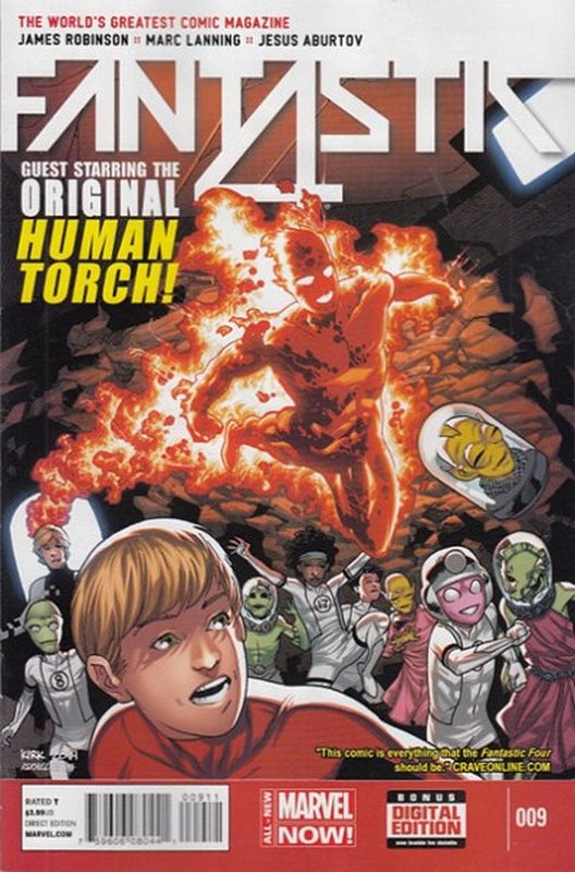 Cover of Fantastic Four (Vol 5) #9. One of 250,000 Vintage American Comics on sale from Krypton!