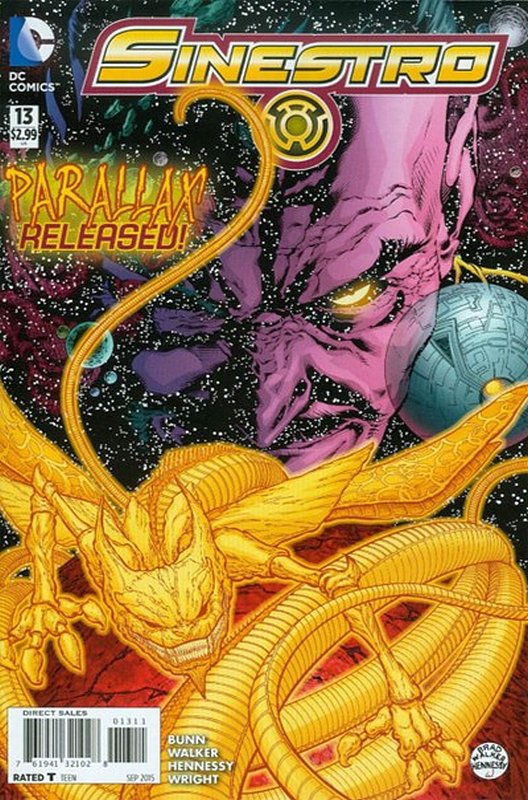 Cover of Sinestro (Vol 1) #13. One of 250,000 Vintage American Comics on sale from Krypton!