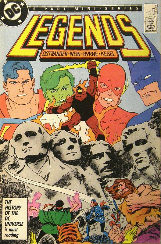 1st Modern Suicide Squad<br> Cover of Legends (1986 Ltd) #3. One of 250,000 Vintage American Comics on sale from Krypton!