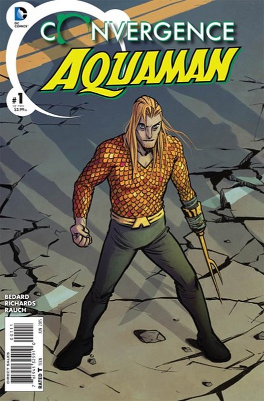 Cover of Convergence: Aquaman (2015 Ltd) #1. One of 250,000 Vintage American Comics on sale from Krypton!