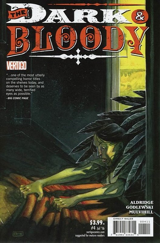 Cover of Dark & Bloody (2016 Ltd) #4. One of 250,000 Vintage American Comics on sale from Krypton!