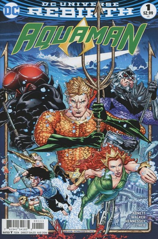 Cover of Aquaman (Vol 6) #1. One of 250,000 Vintage American Comics on sale from Krypton!