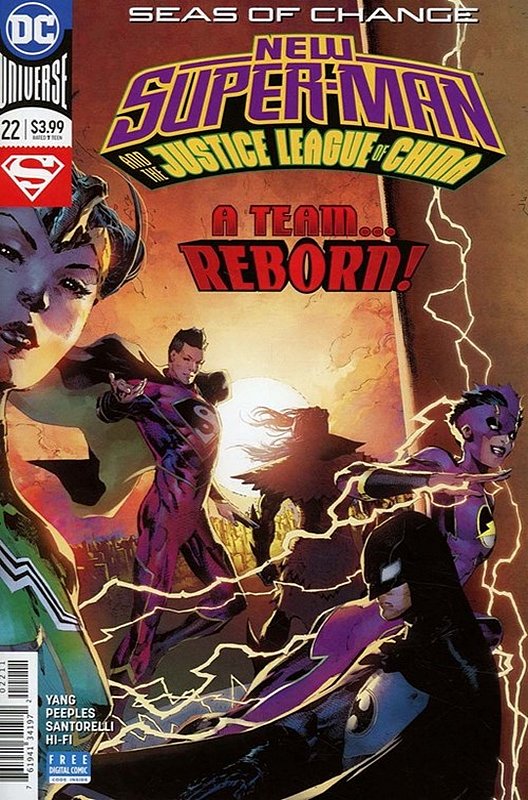 Cover of New Super-man (Vol 1) #22. One of 250,000 Vintage American Comics on sale from Krypton!