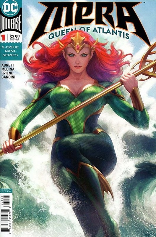 Cover of Mera Queen of Atlantis (2018 Ltd) #1. One of 250,000 Vintage American Comics on sale from Krypton!