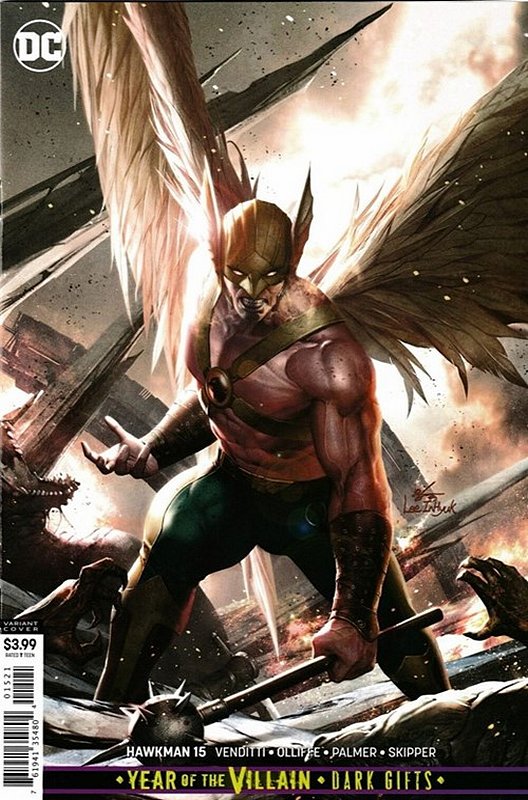 Cover of Hawkman (Vol 5) #15. One of 250,000 Vintage American Comics on sale from Krypton!