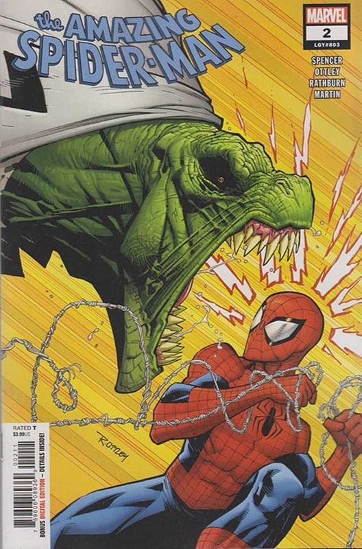 Cover of Amazing Spider-Man (Vol 6) #2. One of 250,000 Vintage American Comics on sale from Krypton!