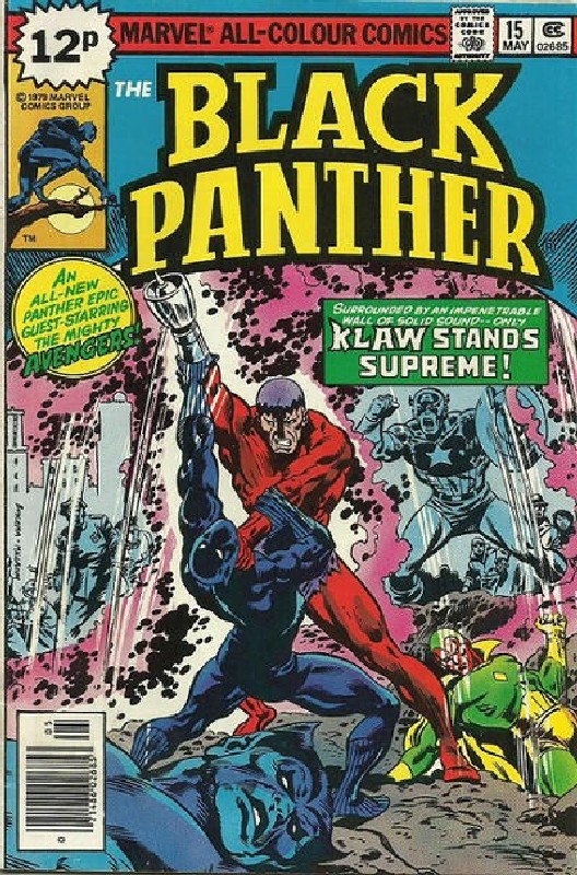 Cover of Black Panther (Vol 1) #15. One of 250,000 Vintage American Comics on sale from Krypton!