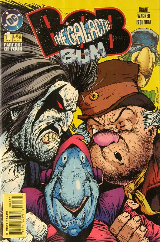 Cover of Bob the Galactic Bum (1995 Ltd) #1. One of 250,000 Vintage American Comics on sale from Krypton!