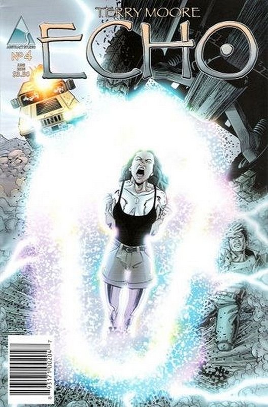 Cover of Echo (Vol 1) (Terry Moore) #4. One of 250,000 Vintage American Comics on sale from Krypton!