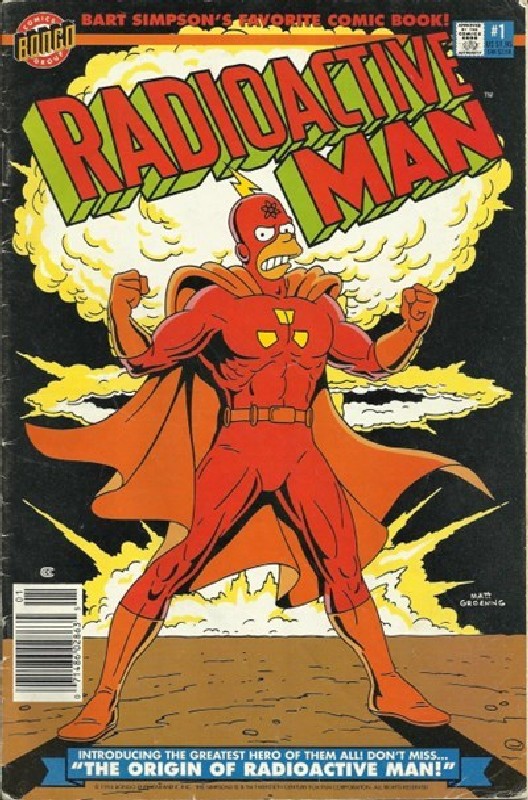 Cover of Radioactive Man (1994 Ltd) #1. One of 250,000 Vintage American Comics on sale from Krypton!