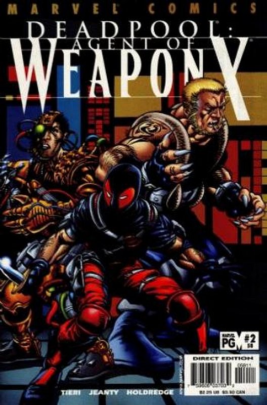 Cover of Deadpool (Vol 1) #58. One of 250,000 Vintage American Comics on sale from Krypton!