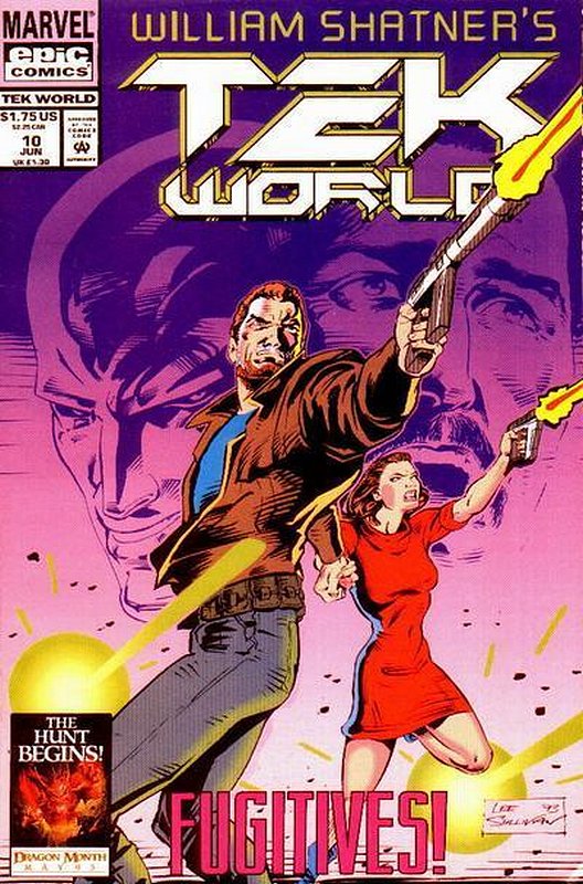 Cover of Tek World (Vol 1) William Shatners #10. One of 250,000 Vintage American Comics on sale from Krypton!
