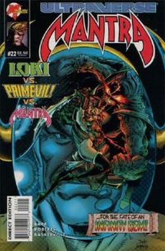 Cover of Mantra (Vol 1) #22. One of 250,000 Vintage American Comics on sale from Krypton!
