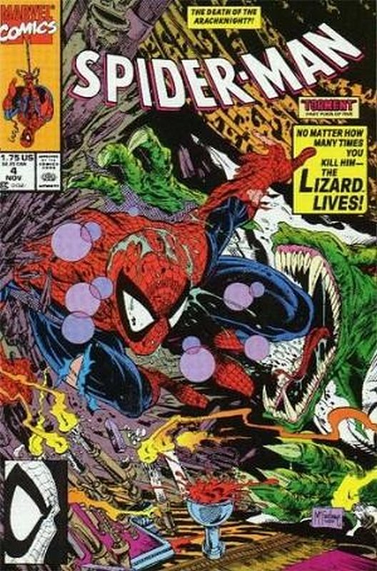 Cover of Spider-Man (Vol 1) #4. One of 250,000 Vintage American Comics on sale from Krypton!
