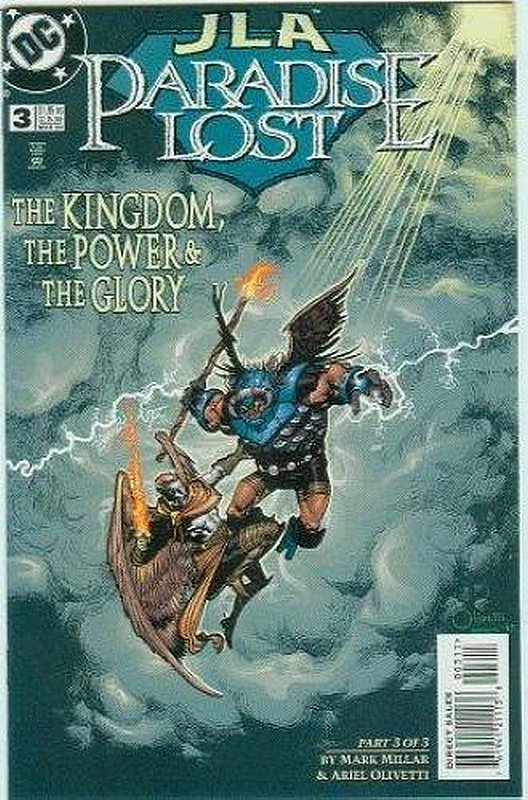 Cover of JLA: Paradise Lost (1997 Ltd) #3. One of 250,000 Vintage American Comics on sale from Krypton!