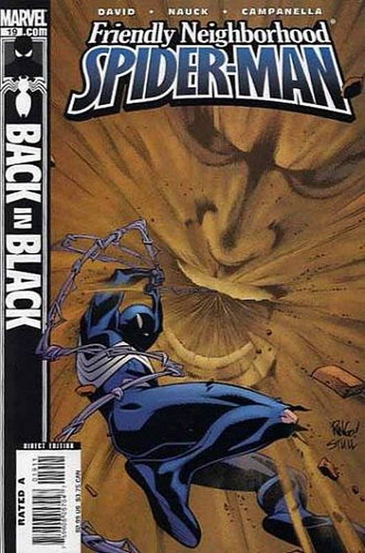 Back in Black<br> Cover of Friendly Neighborhood Spider-Man (Vol 1) #19. One of 250,000 Vintage American Comics on sale from Krypton!