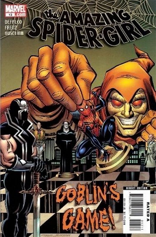 Cover of Amazing Spider-Girl (Vol 1) #13. One of 250,000 Vintage American Comics on sale from Krypton!