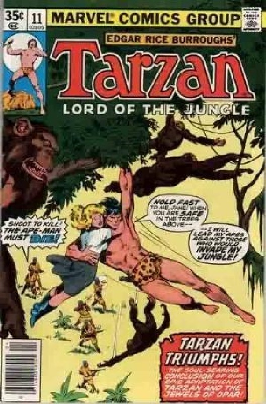 Cover of Tarzan Lord of the Jungle #11. One of 250,000 Vintage American Comics on sale from Krypton!
