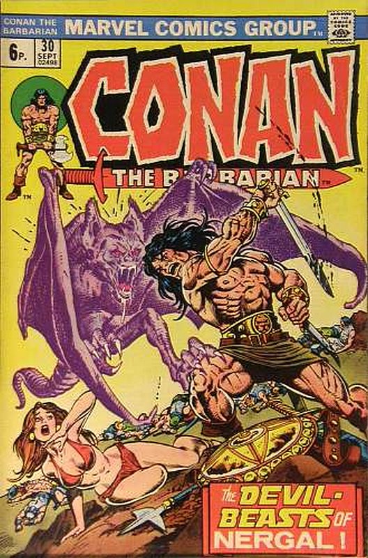 Cover of Conan the Barbarian (Vol 1) #30. One of 250,000 Vintage American Comics on sale from Krypton!