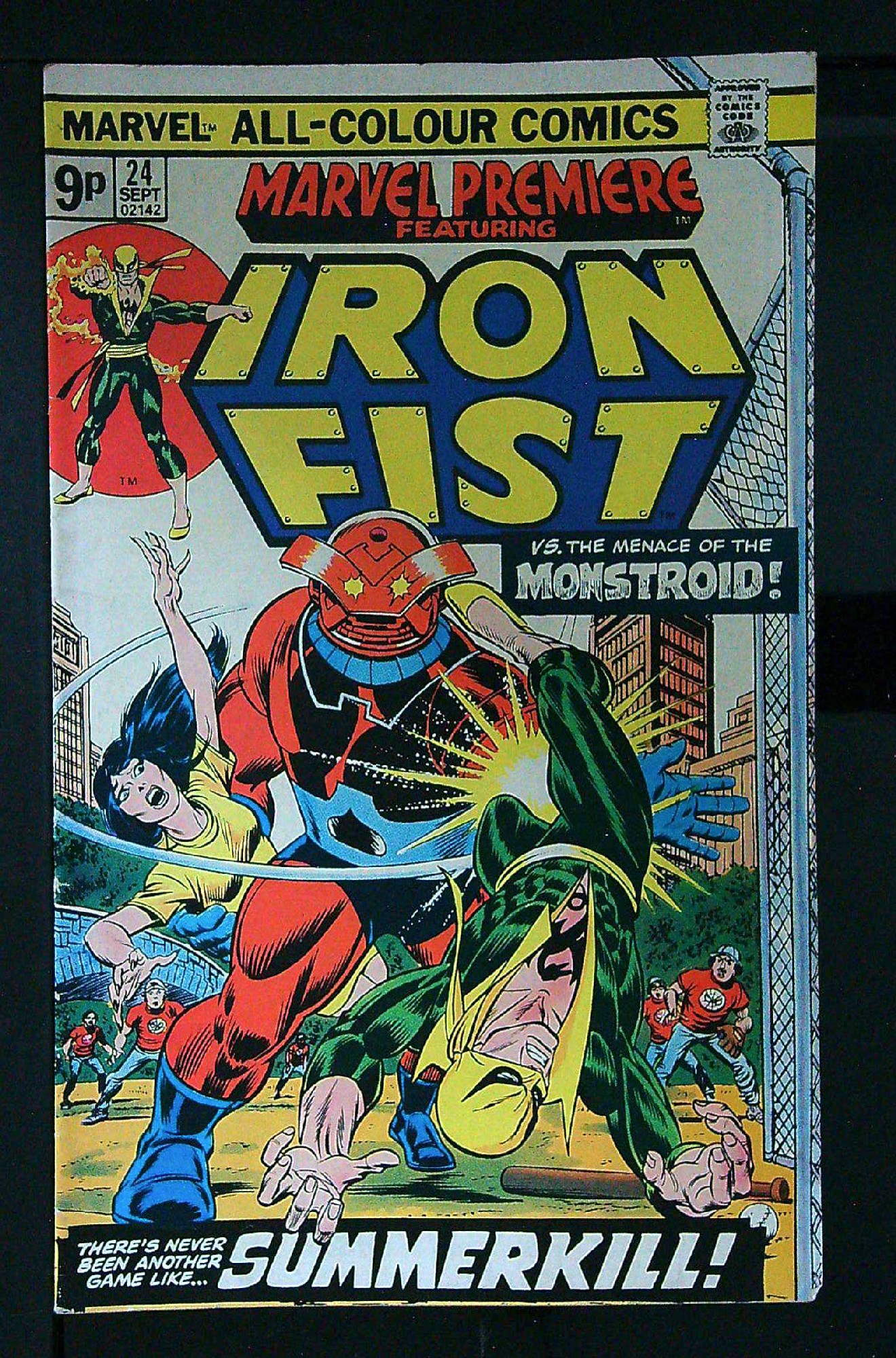 ACTUAL SCAN OF COMIC!<br> Cover of Marvel Premiere (Vol 1) #24. One of 250,000 Vintage American Comics on sale from Krypton!