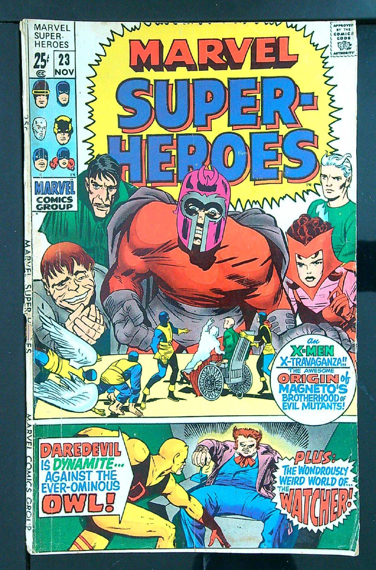 ACTUAL SCAN OF COMIC!<br> Cover of Marvel Super-Heroes (Vol 1) #23. One of 250,000 Vintage American Comics on sale from Krypton!