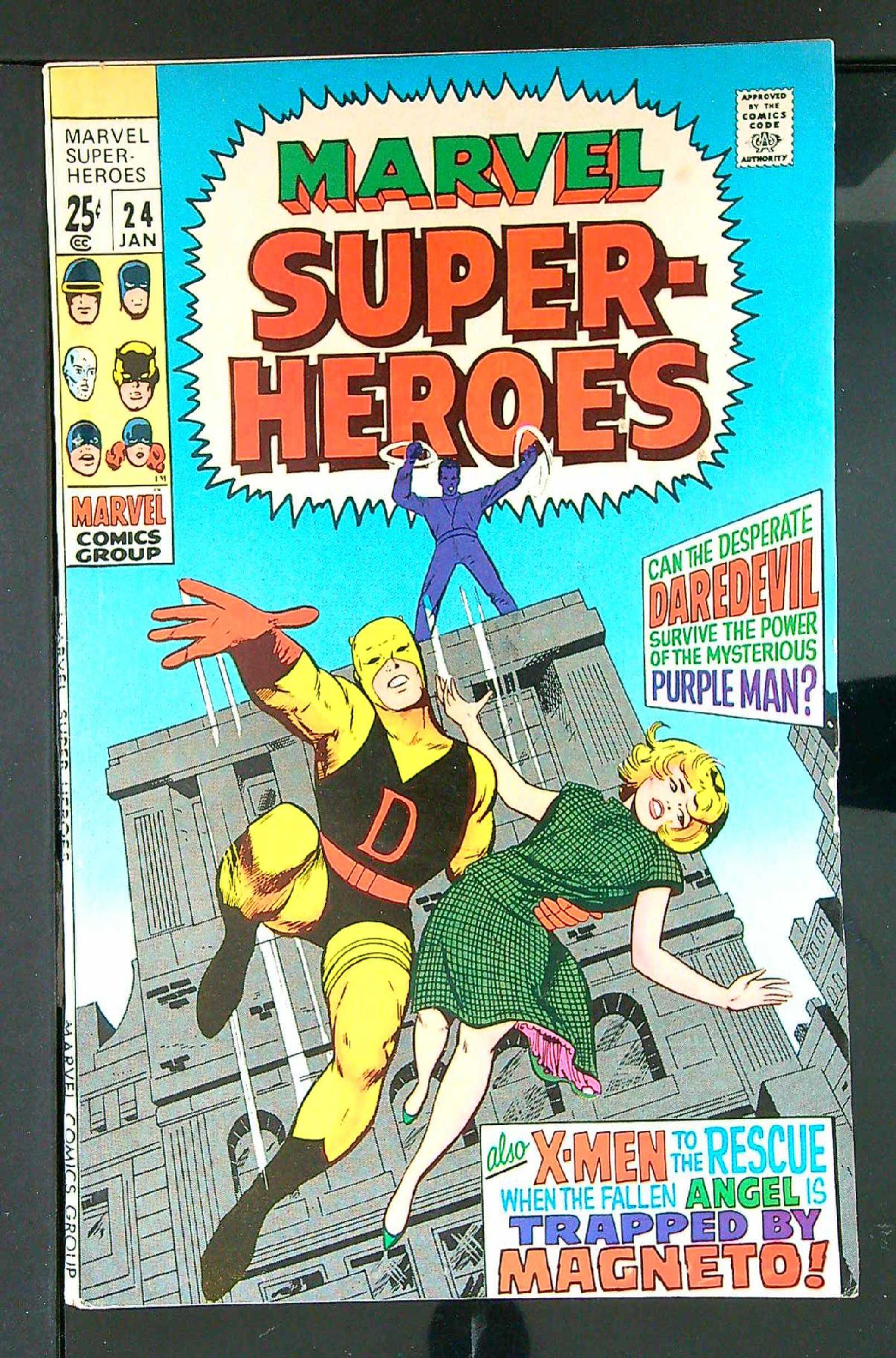 ACTUAL SCAN OF COMIC!<br> Cover of Marvel Super-Heroes (Vol 1) #24. One of 250,000 Vintage American Comics on sale from Krypton!
