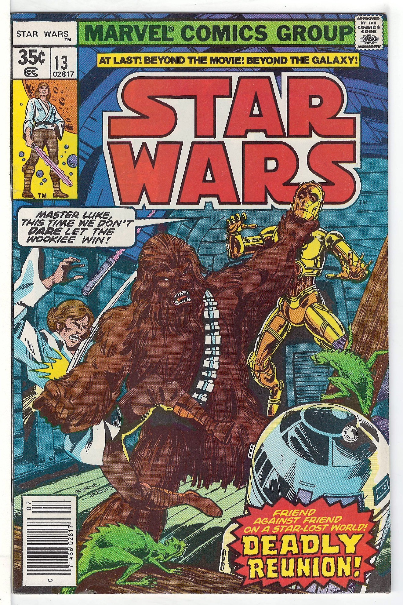 ACTUAL SCAN OF COMIC!<br> Cover of Star Wars (Vol 1) (Marvel) #13. One of 250,000 Vintage American Comics on sale from Krypton!