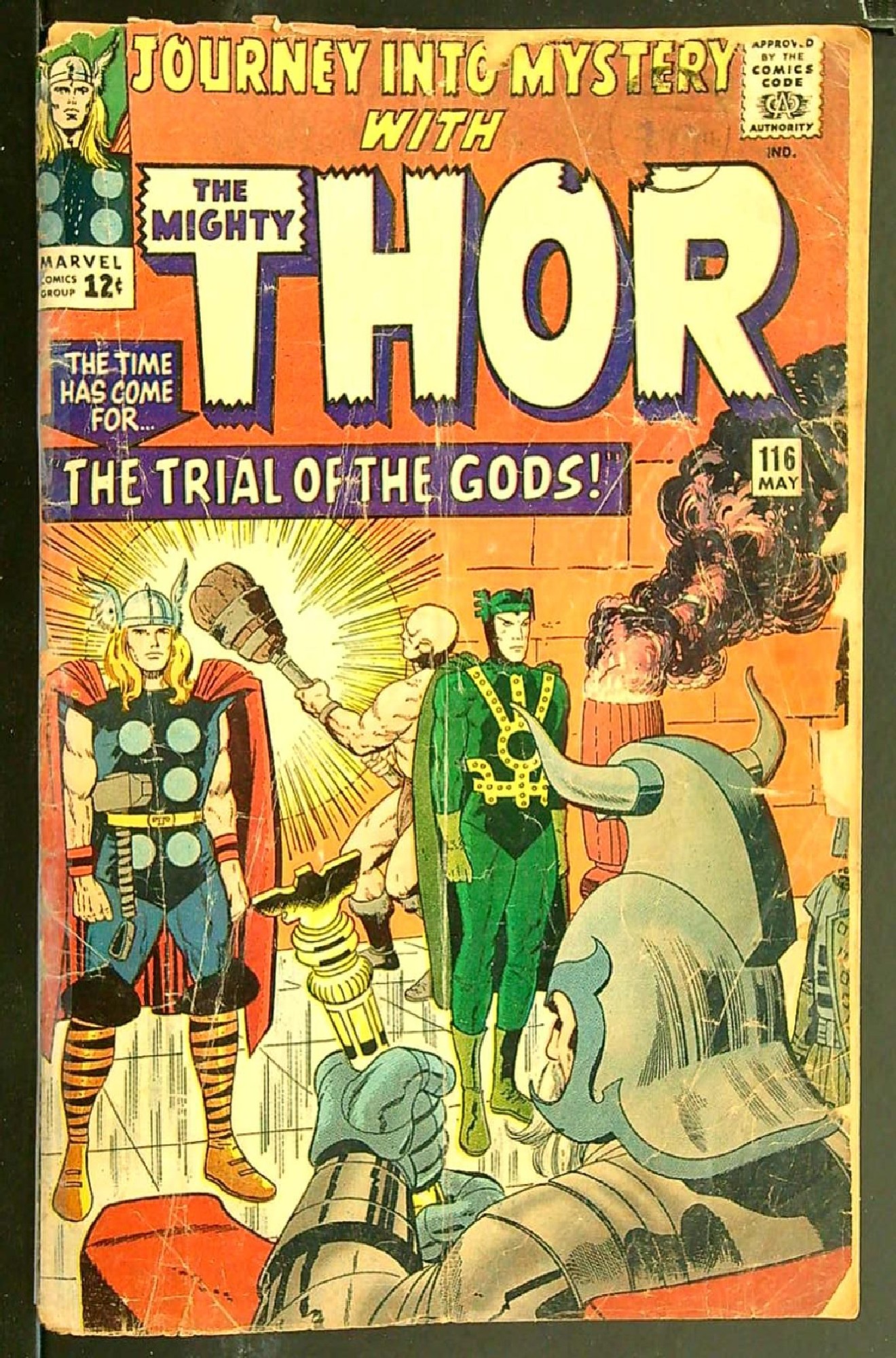 Cover of Journey Into Mystery (Vol 1) #116. One of 250,000 Vintage American Comics on sale from Krypton!