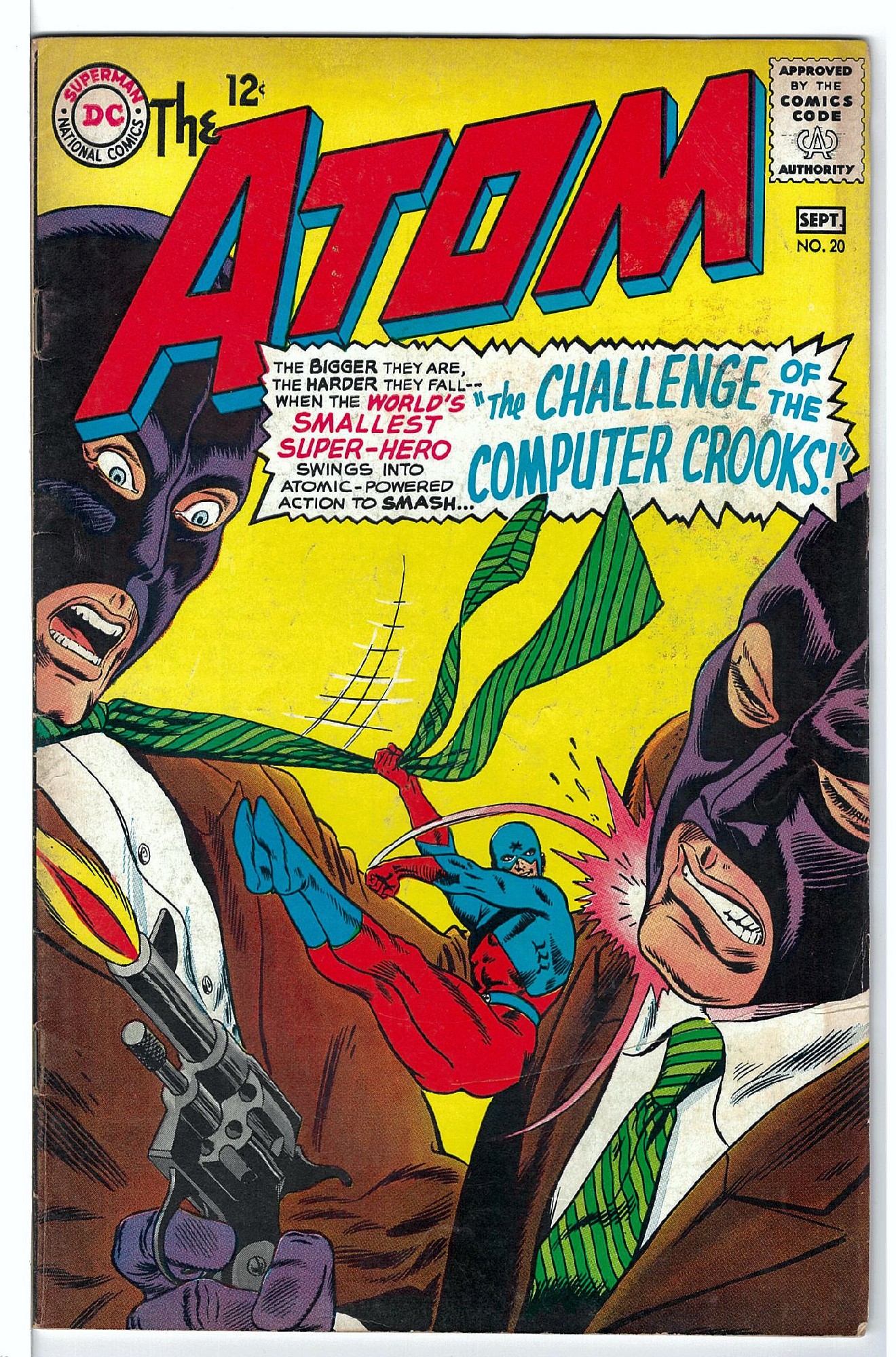 ACTUAL SCAN OF COMIC!<br> Cover of Atom (Vol 1) The #20. One of 250,000 Vintage American Comics on sale from Krypton!