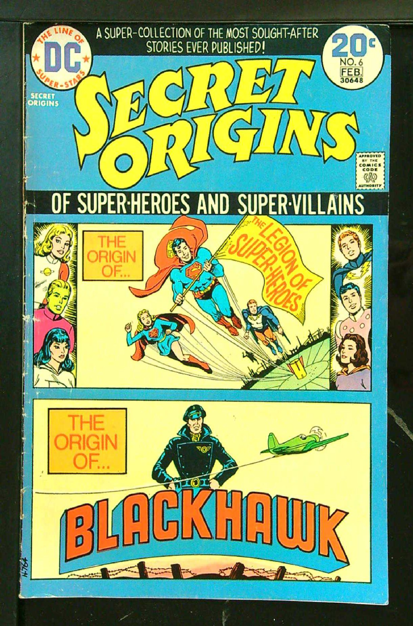 ACTUAL SCAN OF COMIC!<br> Cover of Secret Origins (Vol 2) #6. One of 250,000 Vintage American Comics on sale from Krypton!