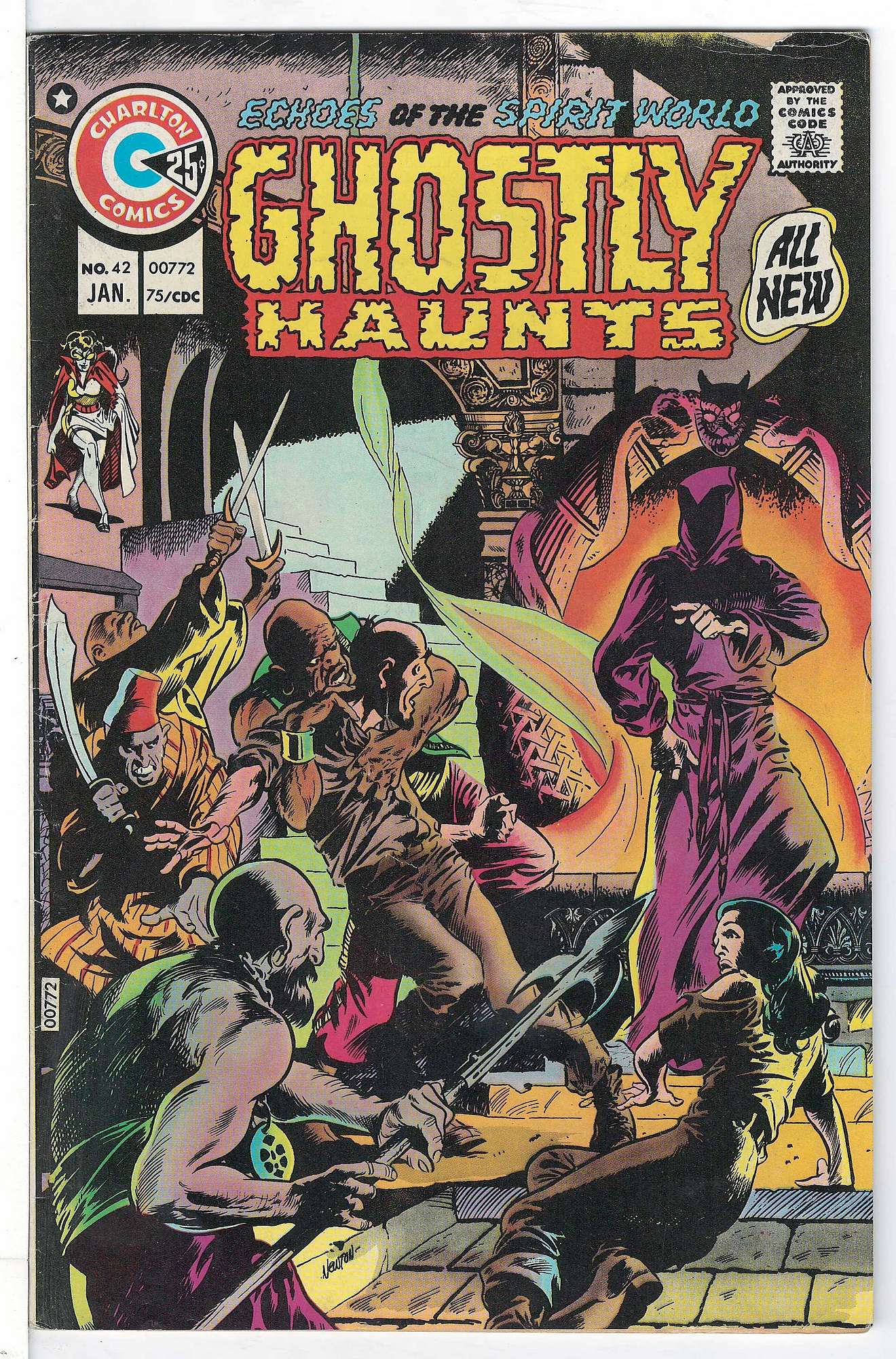 ACTUAL SCAN OF COMIC!<br> Cover of Ghostly Haunts (Vol 1) #42. One of 250,000 Vintage American Comics on sale from Krypton!