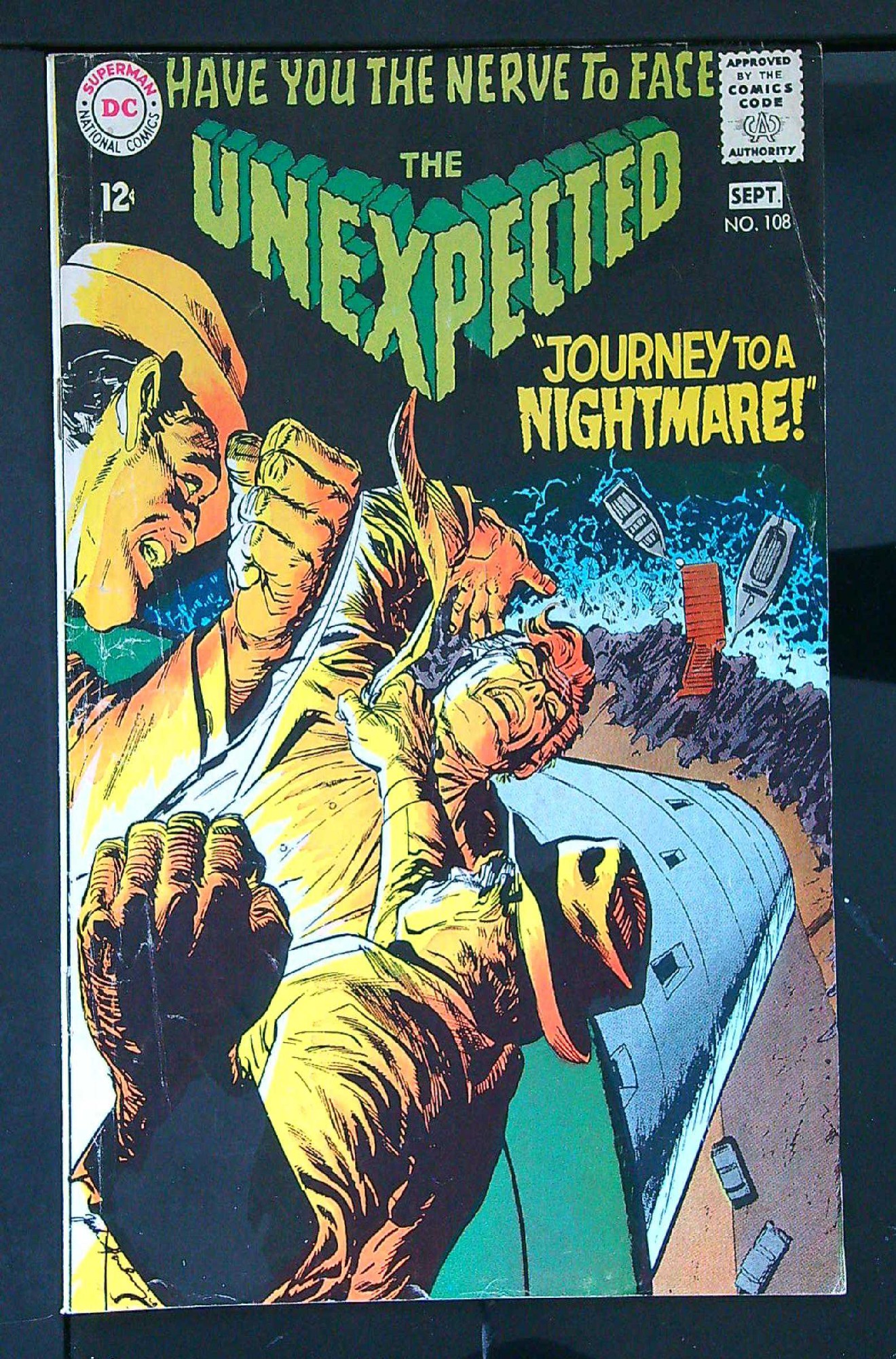 ACTUAL SCAN OF COMIC!<br> Cover of Unexpected (Vol 1) #108. One of 250,000 Vintage American Comics on sale from Krypton!