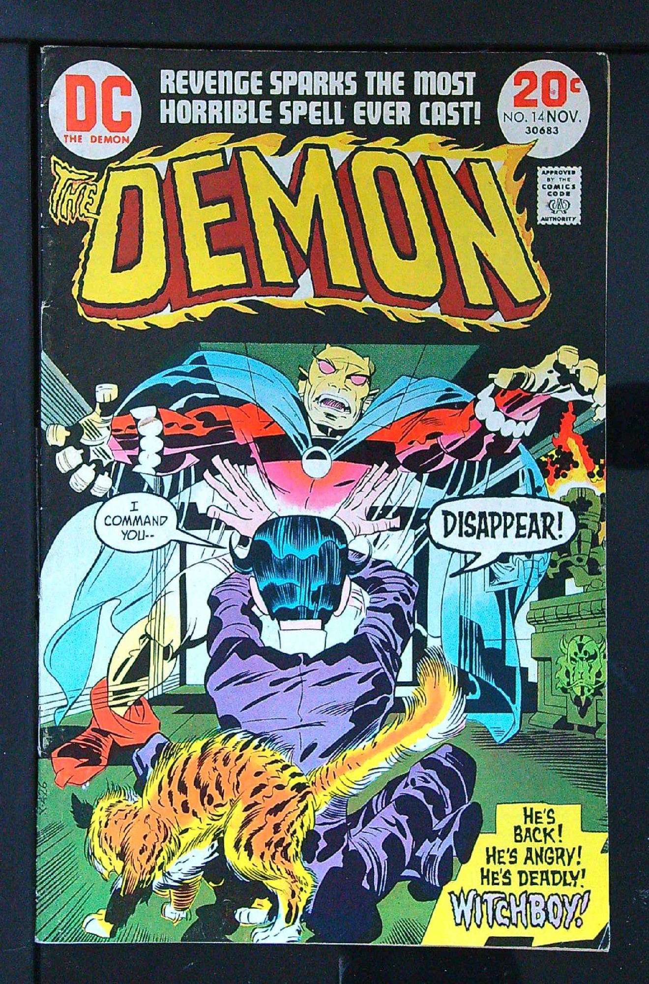 Klarion the WItchboy Appearance<br>ACTUAL SCAN OF COMIC!<br> Cover of Demon (Vol 1) The #14. One of 250,000 Vintage American Comics on sale from Krypton!
