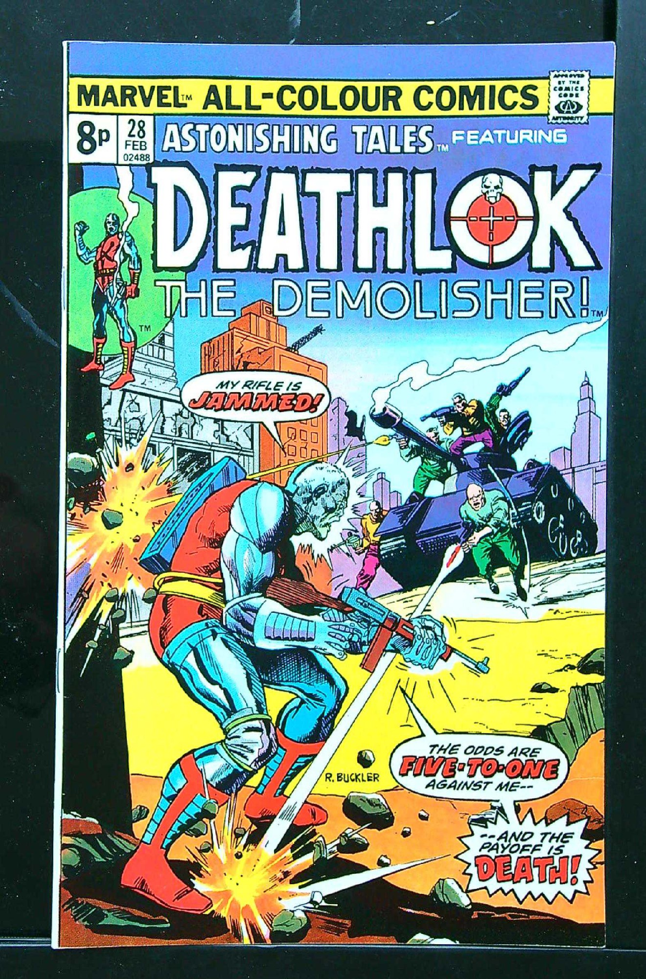 ACTUAL SCAN OF COMIC!<br> Cover of Astonishing Tales (Vol 1) #28. One of 250,000 Vintage American Comics on sale from Krypton!